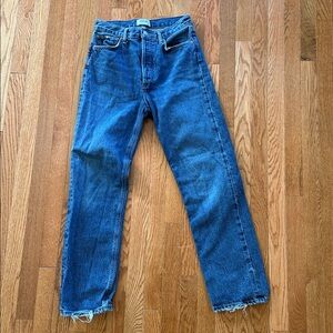 Agolde 90'S PINCH WAIST HIGH RISE STRAIGHT in Range Size 27